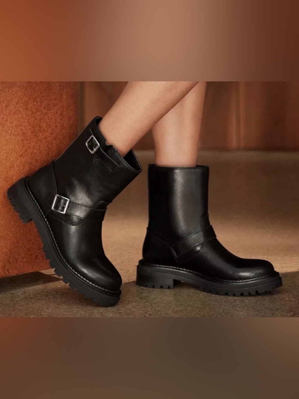 Steve Madden Women Combat Boots - Size 7 - Picture 2 of 12